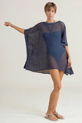COVER UP  CORTO MALLA BLUE
