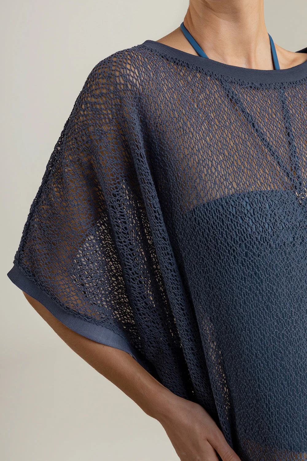 COVER UP  CORTO MALLA BLUE