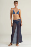 COVER UP  CORTO MALLA BLUE
