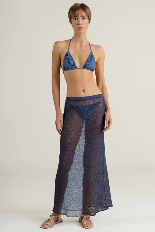 COVER UP  CORTO MALLA BLUE