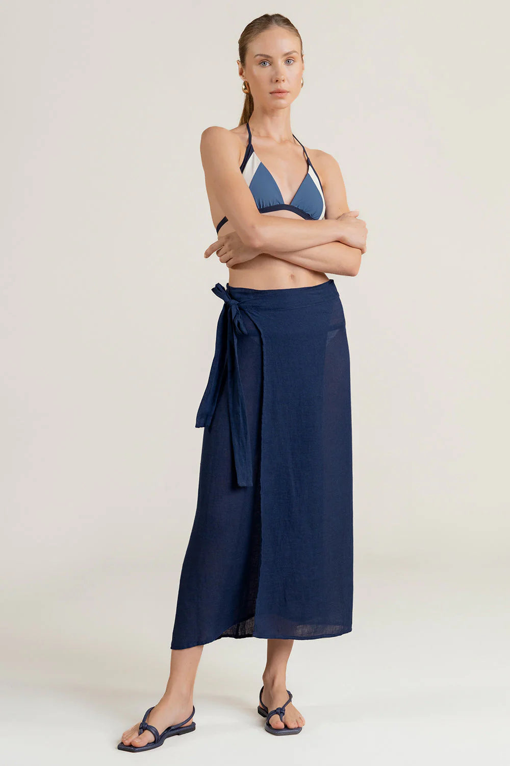 FALDA PAREO BLUE