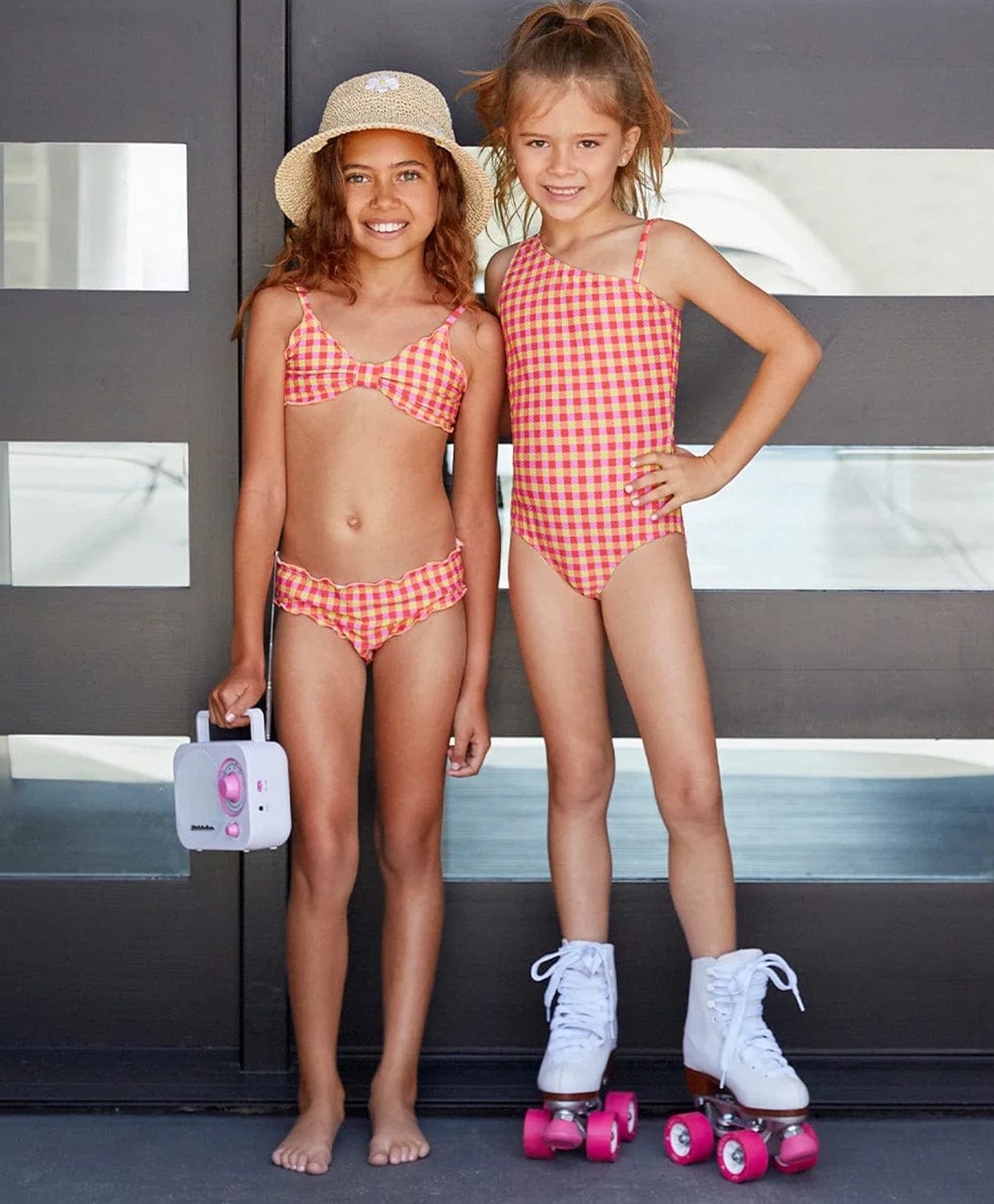 LITTLE GRACIE ONE PIECE - GINGHAM