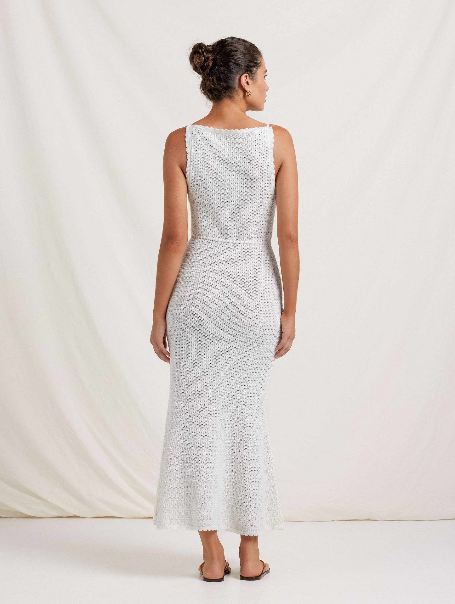 POINTELLE FOREVER MIDI DRESS