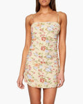 RONNIE DRESS - SAND MULTI