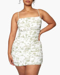 RONNIE DRESS - SAGE MULTI